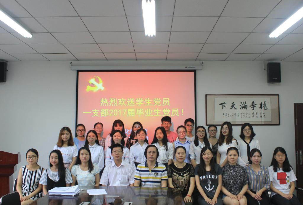 毕业上党员合影 M88