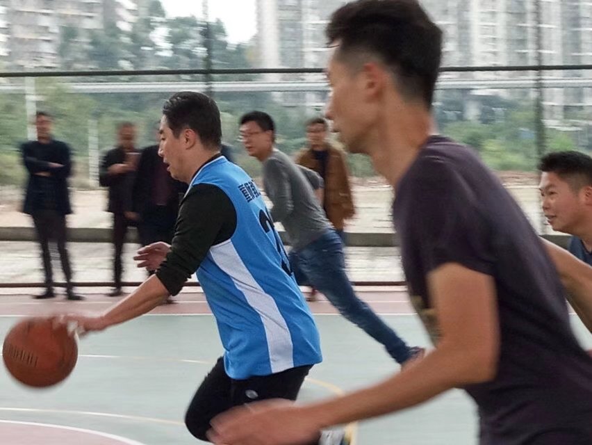 国培2017学员与化学学院篮球友谊赛 M88