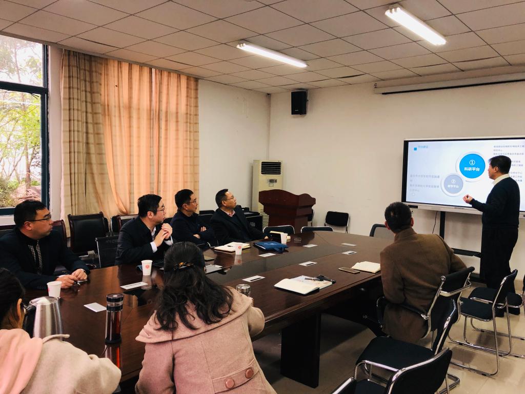 校长孟东方教授一行到化学学院调研指导工作 M88